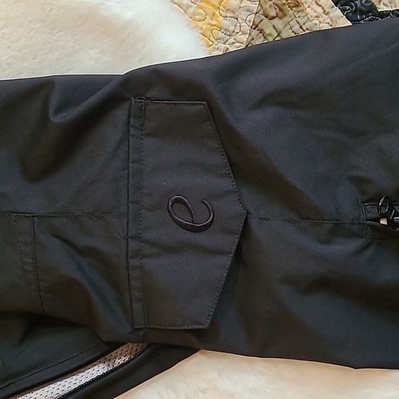 E 408 Black Insulated Thick Winter Snow Pants Outerwear Size Medium - Picture 10 of 15